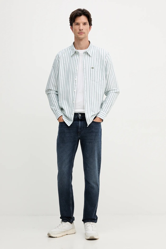 Lacoste koszula CH5623 zielony AW25