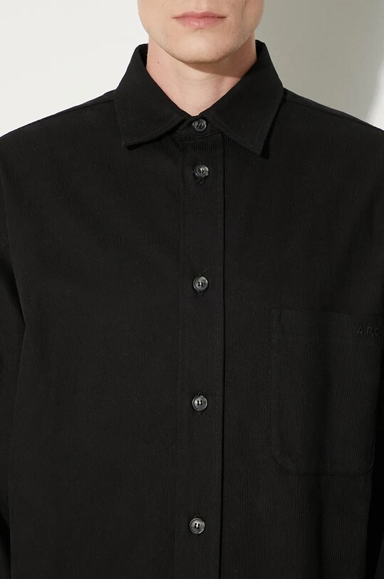 A.P.C. shirt Chemise Emilien Logo COHAM.H12597.LZZ black