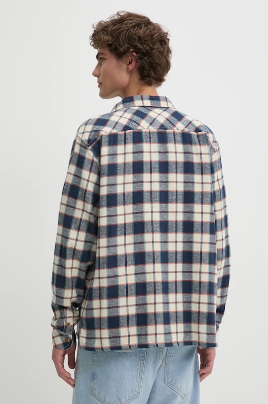 Bavlněná košile Billabong Offshore Flannel námořnická modř ABYWT00281