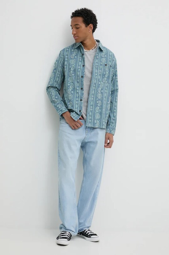 Джинсова риза Billabong Solana Cord EBYWT03004 син AW24