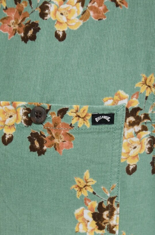 Вельветовая рубашка Billabong Solana Cord EBYWT03004 зелёный