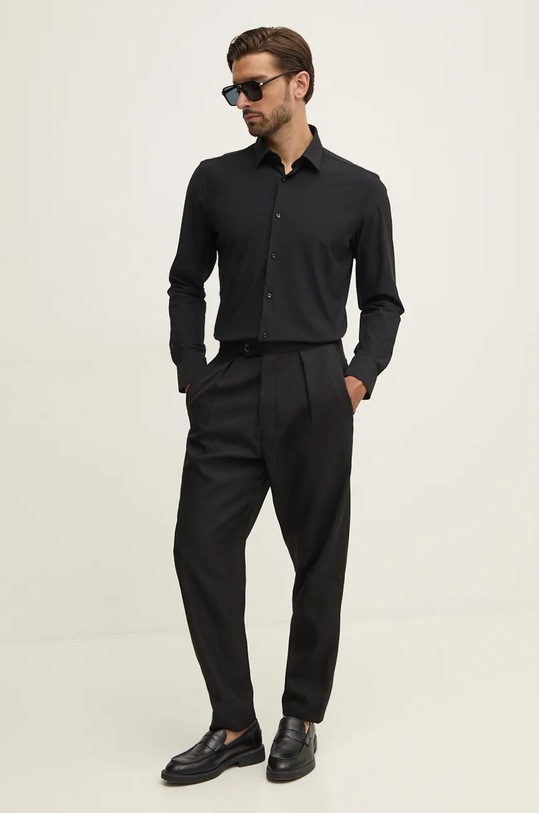 BOSS cămașă 50503554 negru AW24