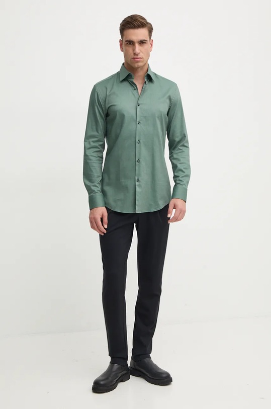 BOSS camicia 50527238 verde AW24