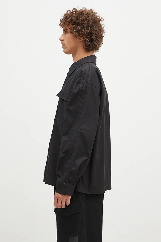 adidas Originals cotton shirt Premium Essentials Shirt IW0996 black AW24