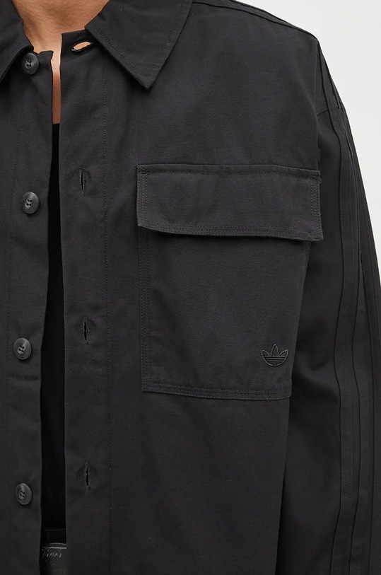 adidas Originals cotton shirt Premium Essentials Shirt black IW0996