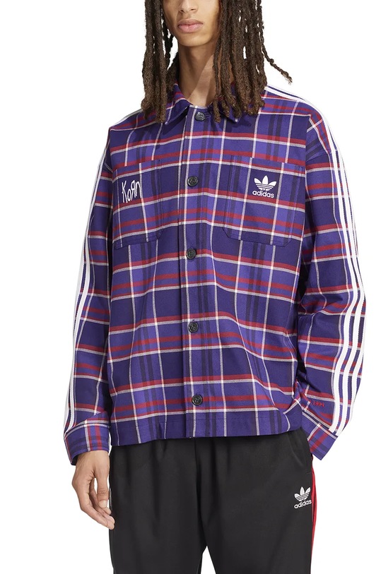 adidas Originals shirt Korn Overshirt JG1334 violet AW24