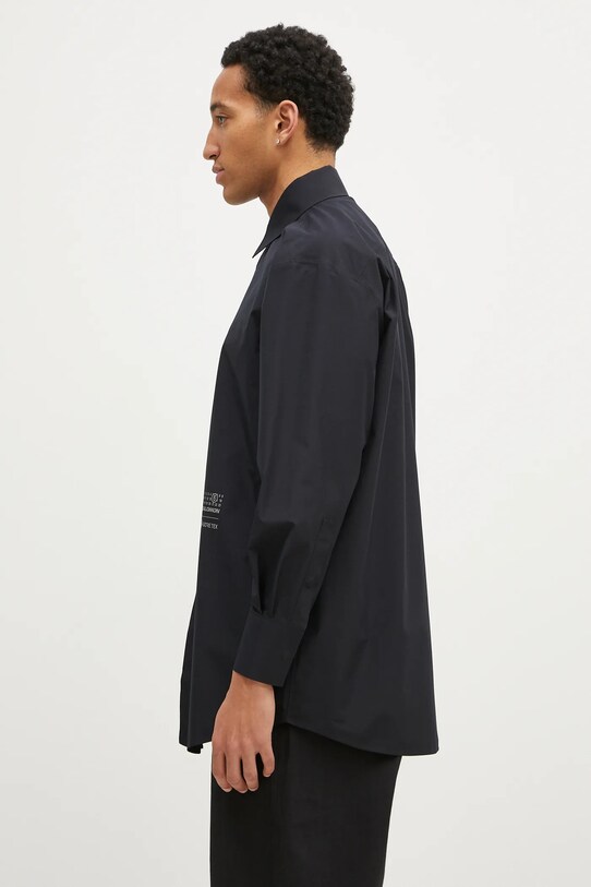 Košeľa MM6 Maison Margiela SH0DT0018.M35200 čierna AW24
