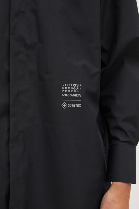 Košeľa MM6 Maison Margiela čierna SH0DT0018.M35200
