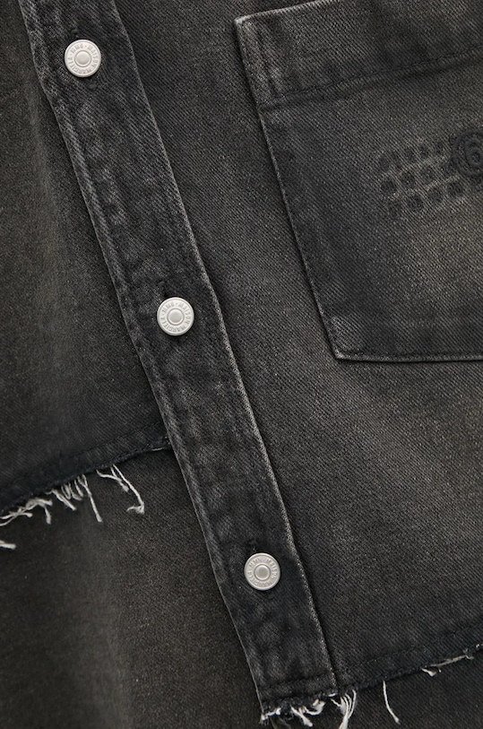 MM6 Maison Margiela cămașă jeans SH2DT0009.S30848 gri