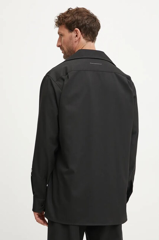 Odjeća Košulja MM6 Maison Margiela SH2DT0014.M35227 crna