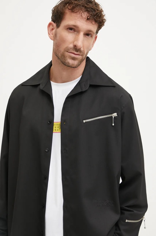 MM6 Maison Margiela koszula czarny SH2DT0014.M35227