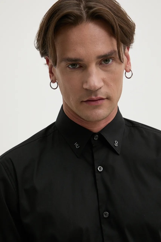 HUGO koszula czarny 50528474