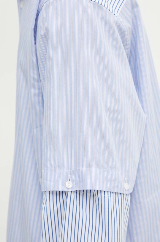 Хлопковая рубашка Desigual MONTANA 24WMCW34 голубой AW24