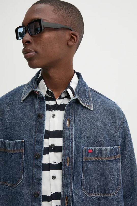 HUGO camasa jeans 50527450 albastru