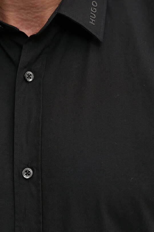 HUGO camasa din bumbac 50524818 negru