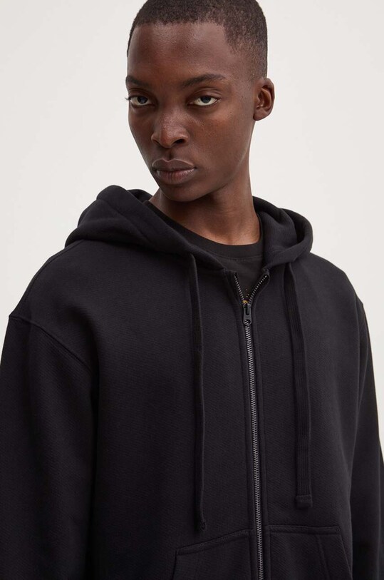 G-Star felpa in cotone nero D25528.D395