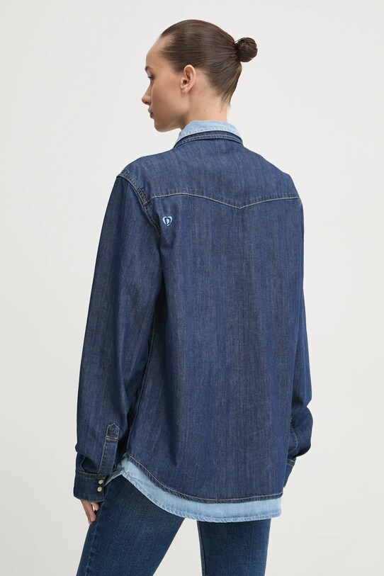 Îmbrăcăminte Desigual camasa NUEVAYORK 24WMCD03 bleumarin