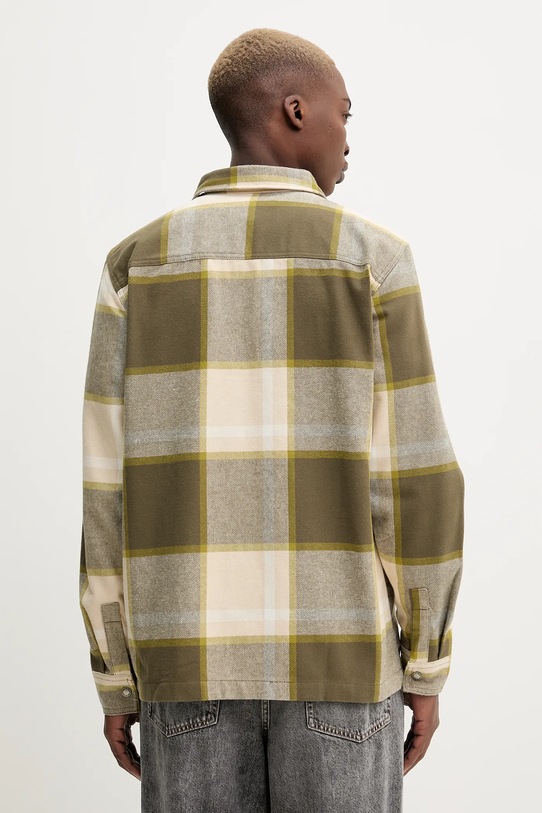 Odzież Dickies koszula bawełniana NIMMONS DK0A4XGU zielony