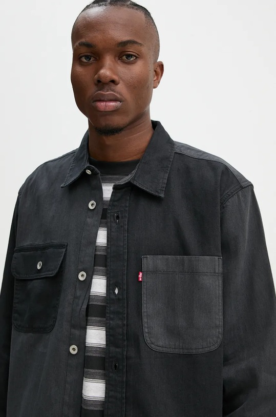 Levi's koszula jeansowa czarny A8644