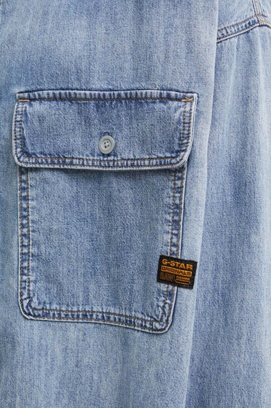 G-Star cămașă din denim D25517.D539 albastru