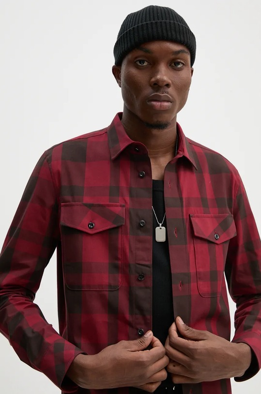 Хлопковая рубашка G-Star D24963.D412 красный