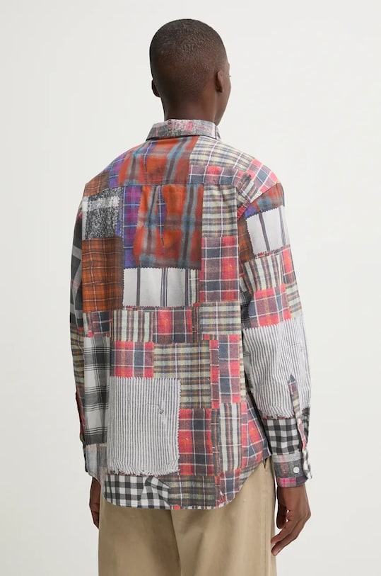 Desigual camasa din bumbac MINESSOTA gri 24WMCW39