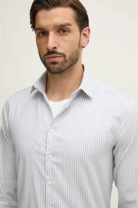 Calvin Klein cămașă cu modele albastru K10K113530