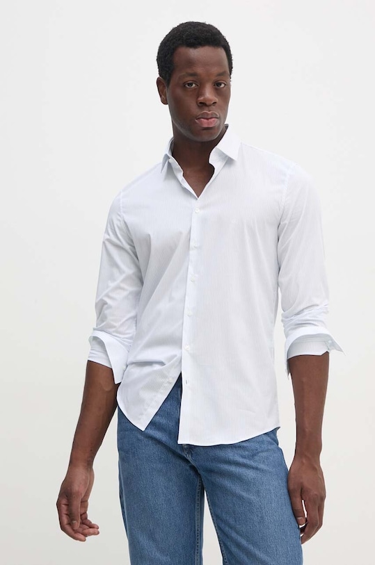 Calvin Klein camasa cu modele albastru K10K113537