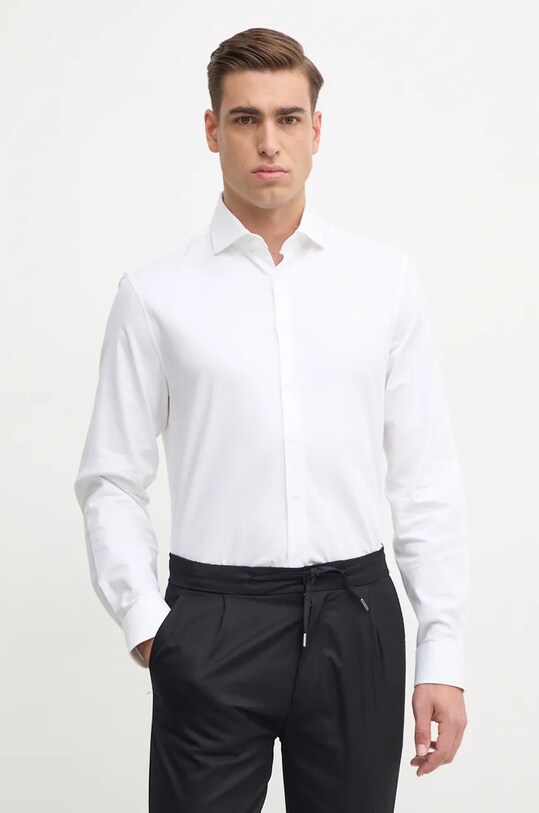 Рубашка Calvin Klein casual белый K10K113546