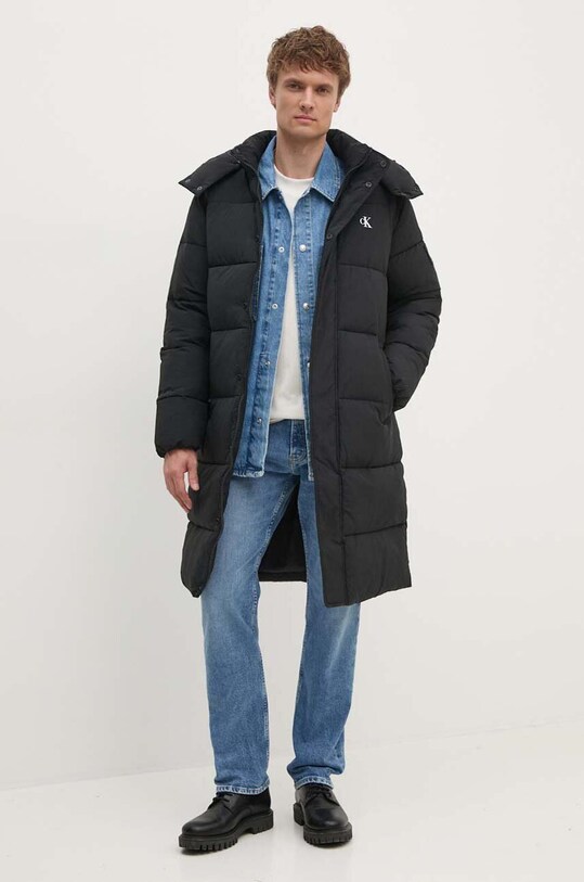 Τζιν πουκάμισο Calvin Klein Jeans J30J326023 μπλε AW24