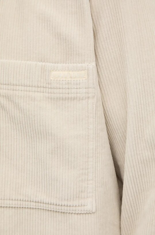 Вельветовая рубашка Calvin Klein Jeans J30J326678 бежевый AW24