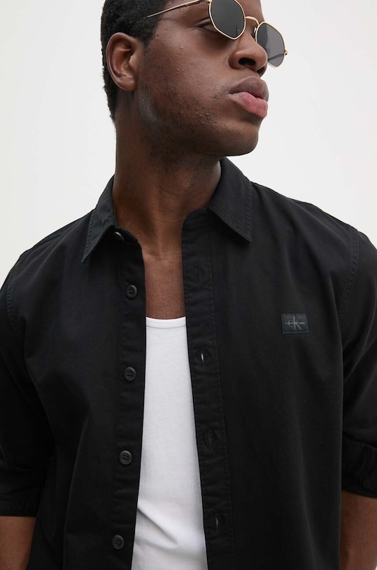 Calvin Klein Jeans koszula jeansowa czarny J30J326680