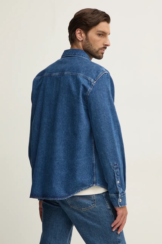 Traper košulja Calvin Klein Jeans smeđa J30J326836