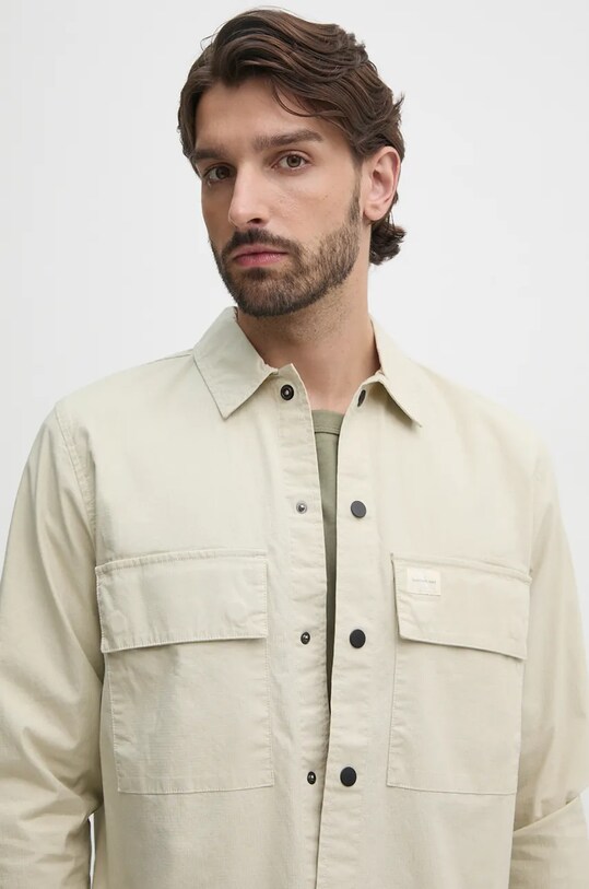 Сорочка Calvin Klein Jeans бежевий J30J326970