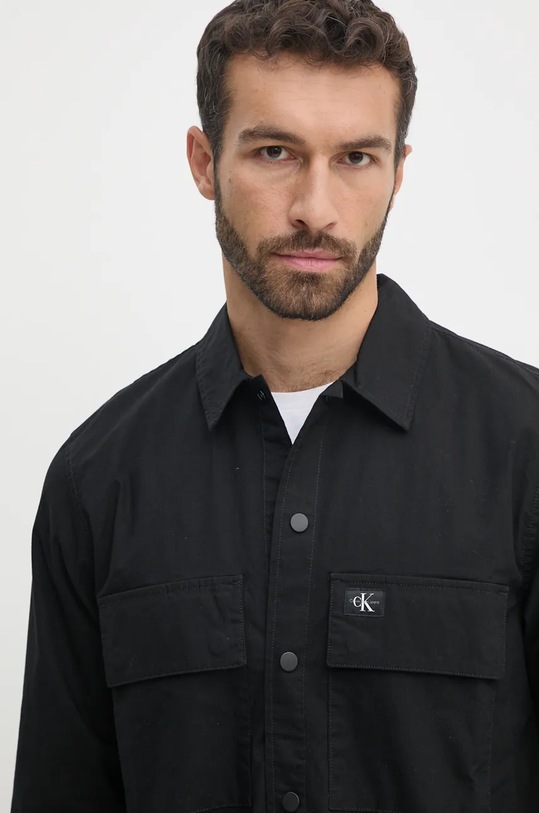 Košile Calvin Klein Jeans černá J30J326970