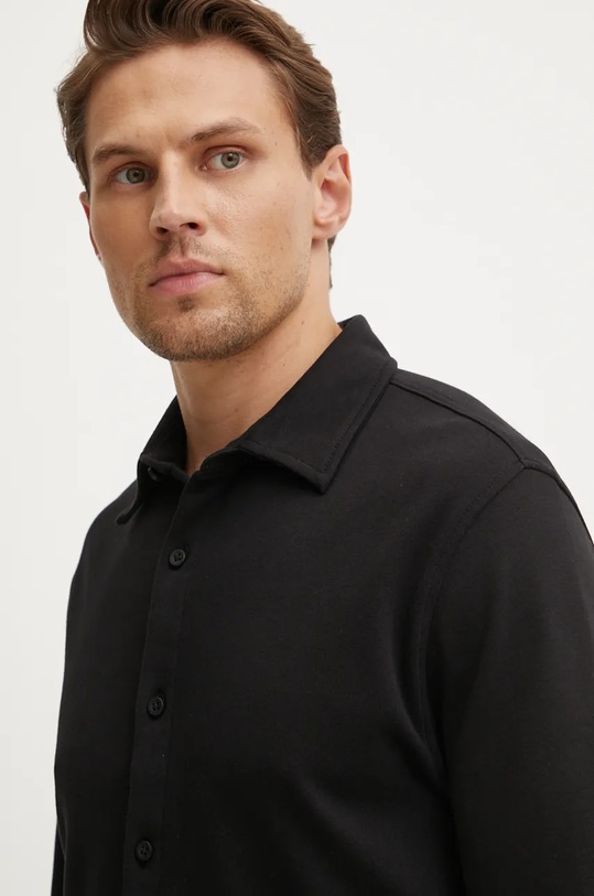 Guess koszula bawełniana M4BP27.KBC71 czarny