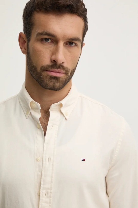 Tommy Hilfiger koszula MW0MW36824 beżowy