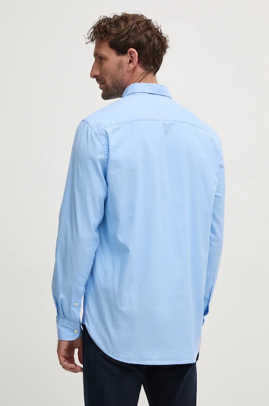 Košile Tommy Hilfiger modrá MW0MW36824