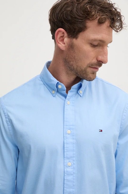 Košile Tommy Hilfiger MW0MW36824 modrá