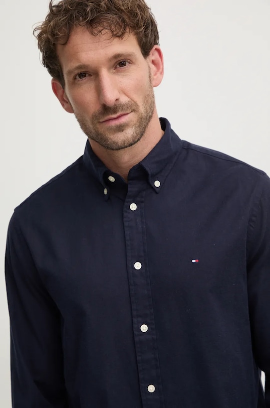 Košile Tommy Hilfiger MW0MW36824 námořnická modř