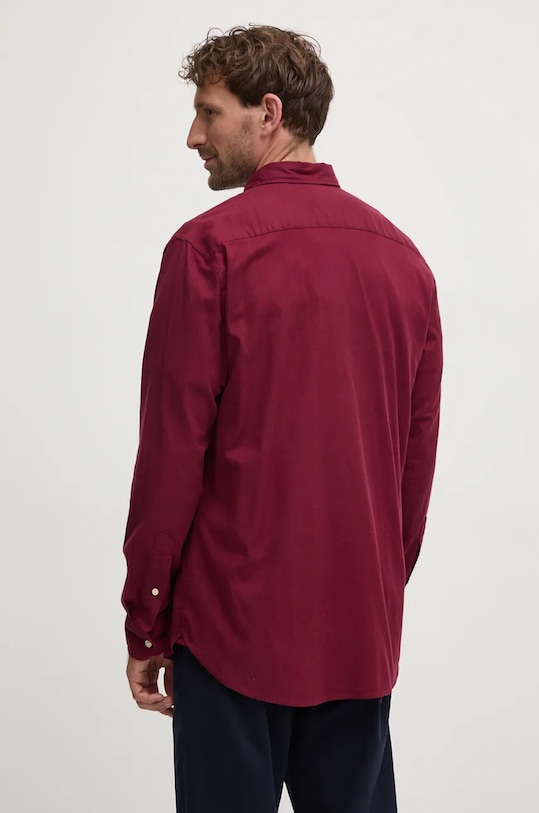 Košeľa Tommy Hilfiger burgundské MW0MW36824