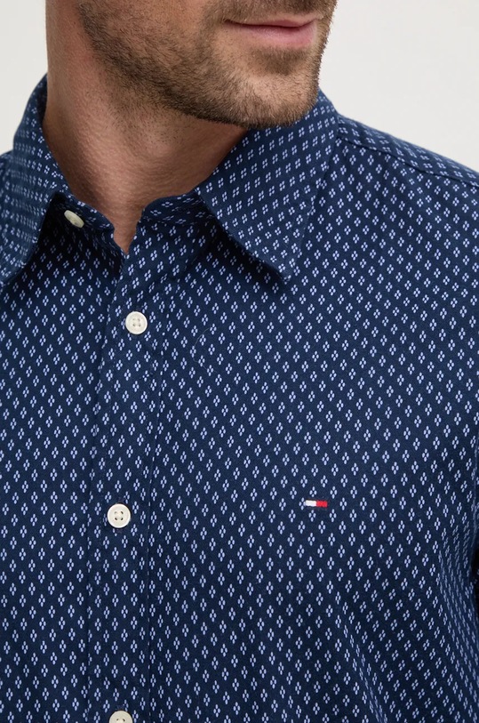 Рубашка Tommy Hilfiger MW0MW36846 тёмно-синий AW24
