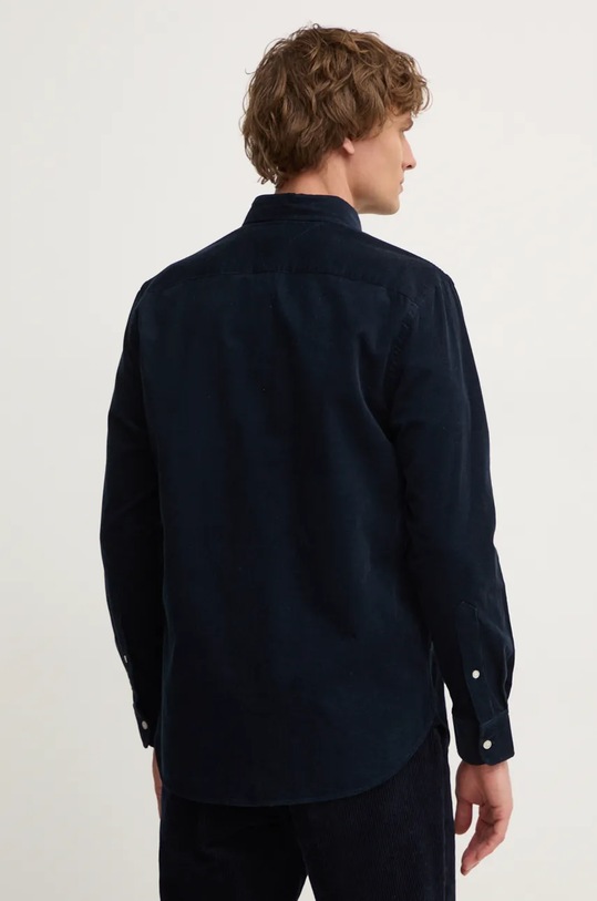 Oblečení Bavlněná košile Tommy Hilfiger MW0MW36847 námořnická modř