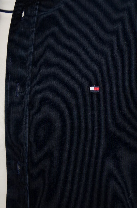 Bavlněná košile Tommy Hilfiger MW0MW36847 námořnická modř