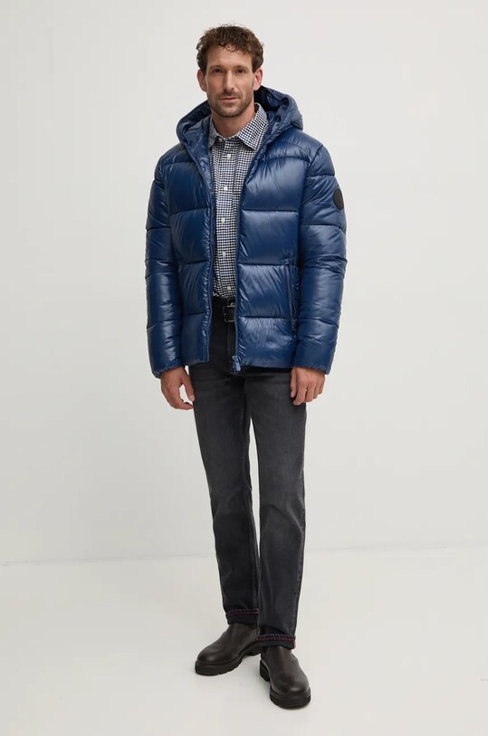 Одежда Хлопковая рубашка Tommy Hilfiger MW0MW37324 тёмно-синий