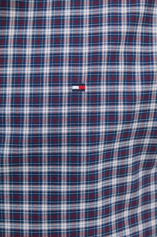 Хлопковая рубашка Tommy Hilfiger MW0MW37363 бордо AW24