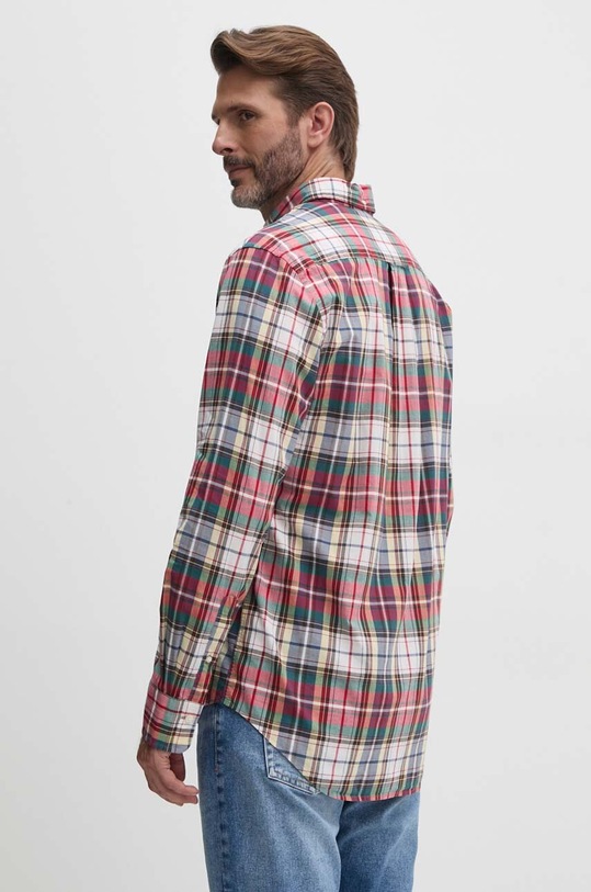 Gant camasa din bumbac rosu 3240165