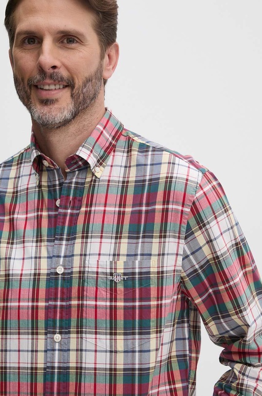 Gant camasa din bumbac 3240165 rosu