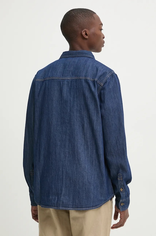 Îmbrăcăminte Guess Jeans camasa jeans M4BH56.D5EI4 albastru