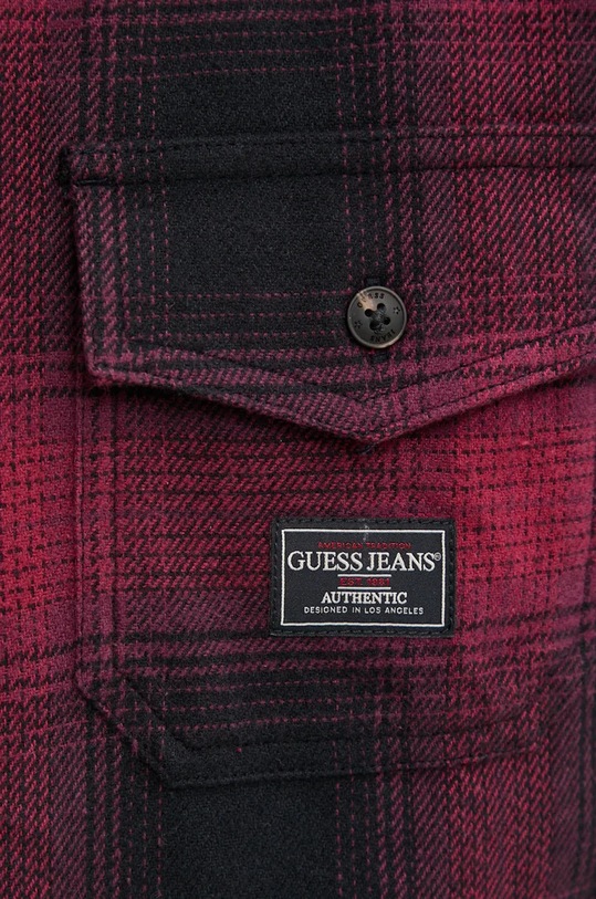 Guess Jeans camasa din bumbac M4BH64.WGMH1 negru
